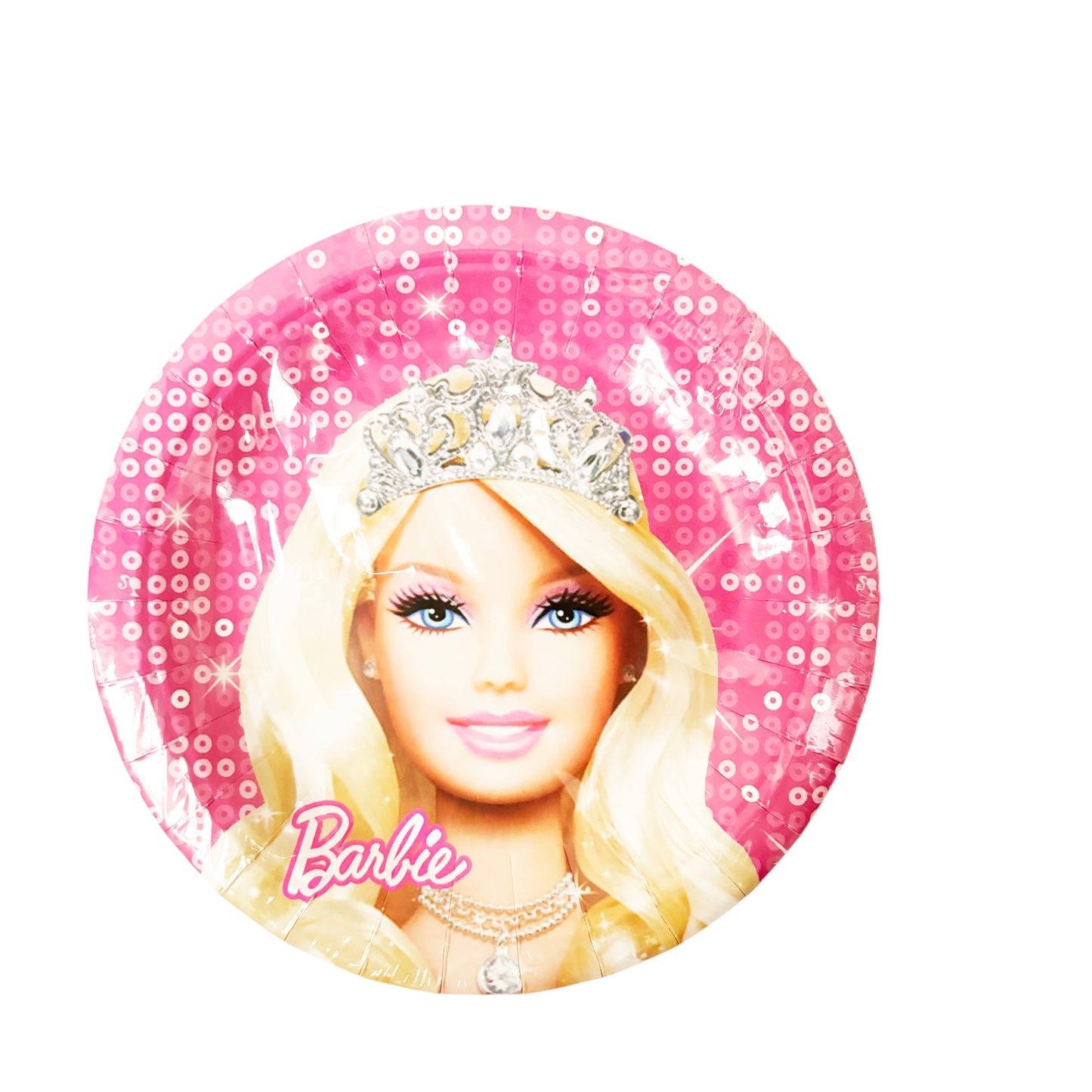 Platos para fiesta diseño Barbie