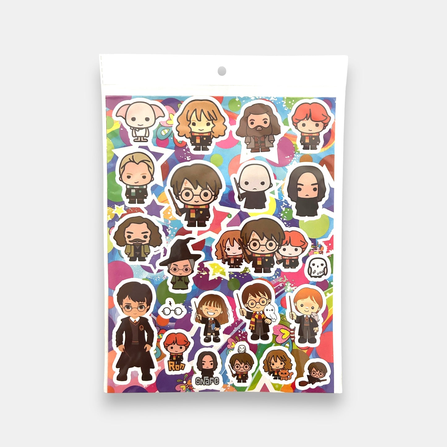 Lámina de Stickers Harry Potter