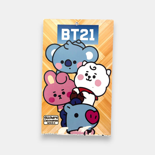 Block Stickers BTS 21