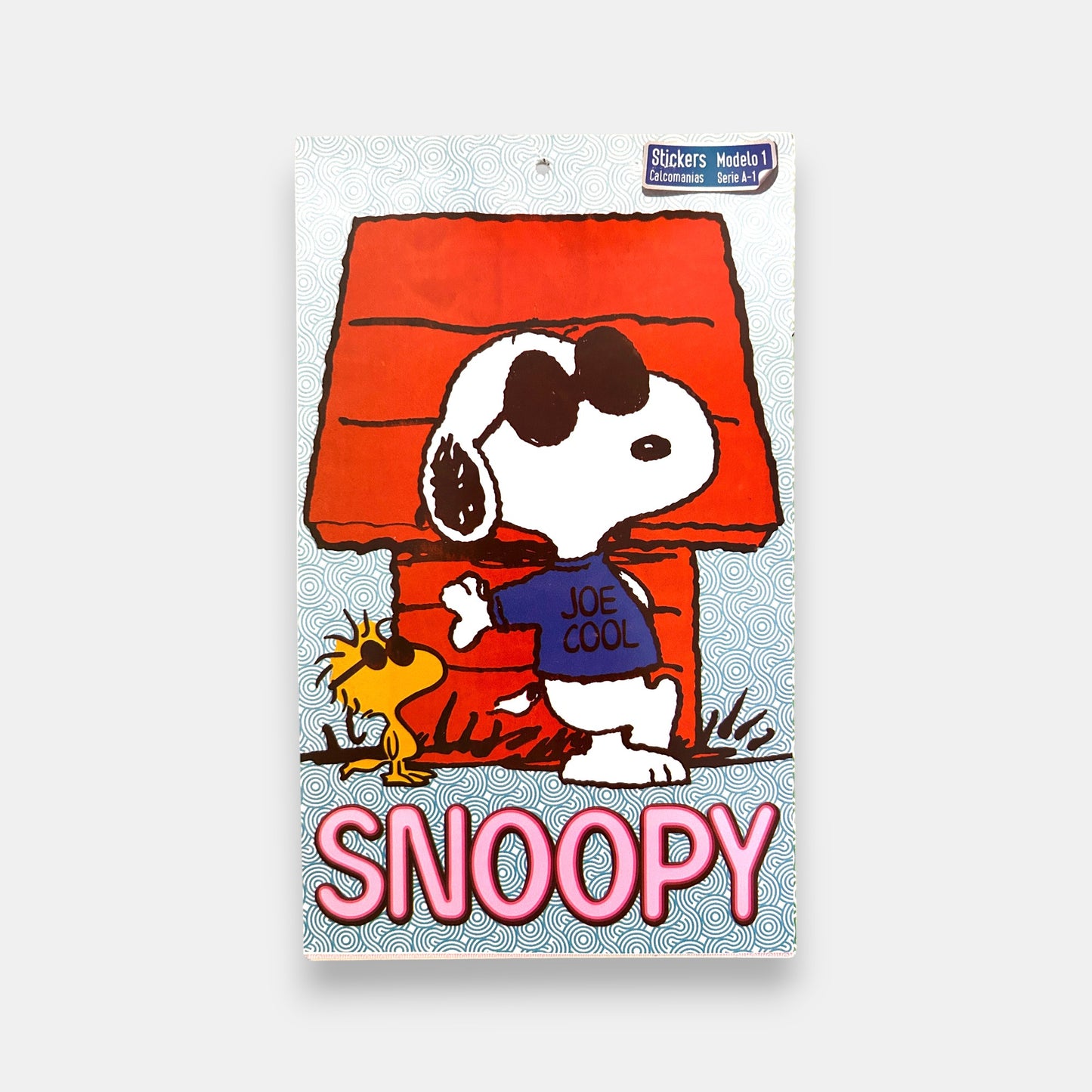 Block Stickers Snoopy