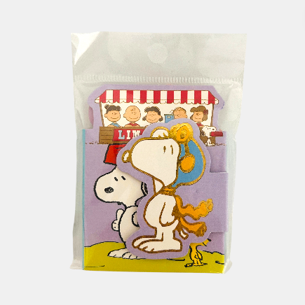 Mini Libreta de Post It de Snoopy