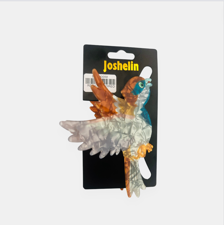 Prencita para el cabello con diseño de Pájaro