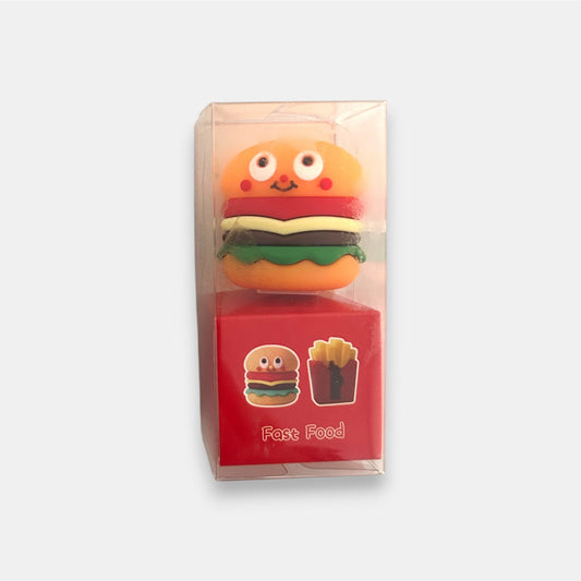 Tajador con diseño de Hamburguesa