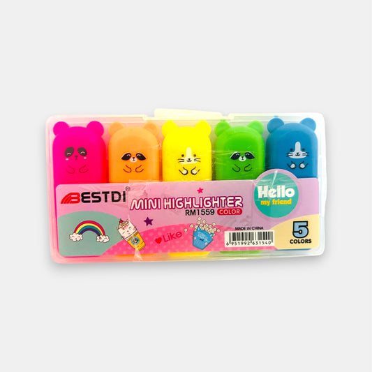 Caja Marca textos con forma de Animalitos