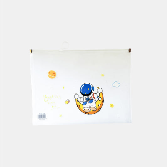 Folder de plástico astronauta