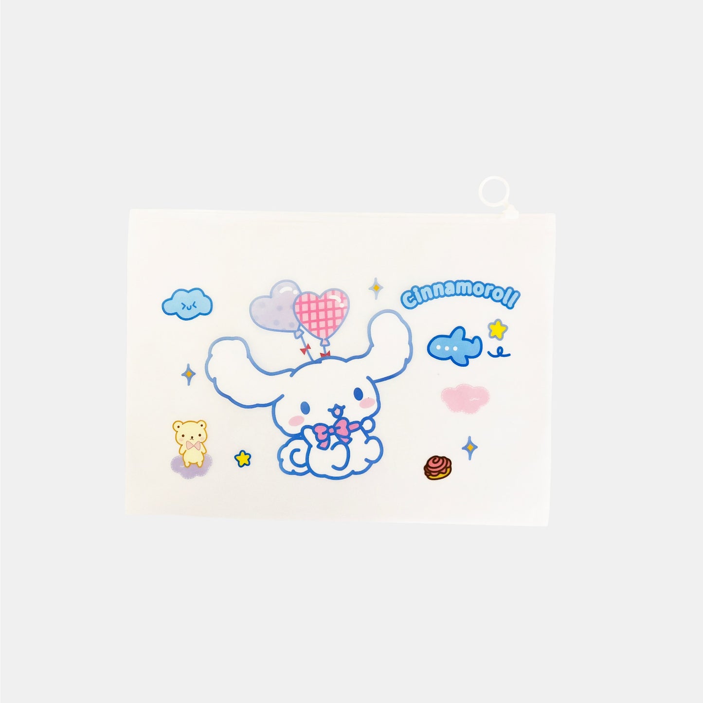 Folder de plástico Kuromi o Cinnamoroll