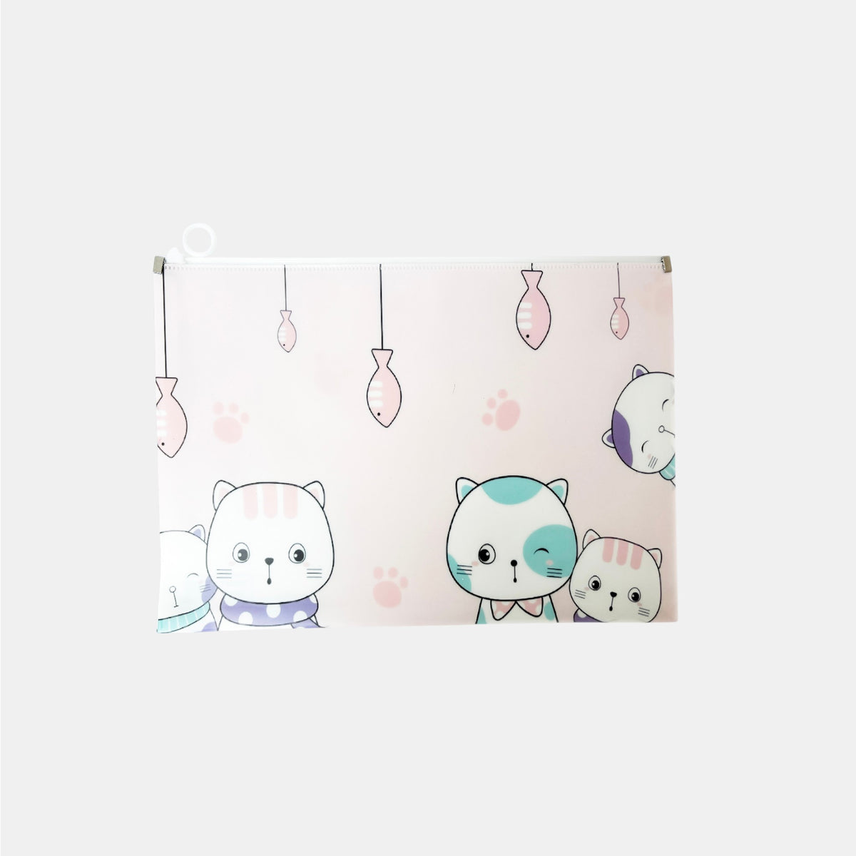 Folder de plástico gatitos