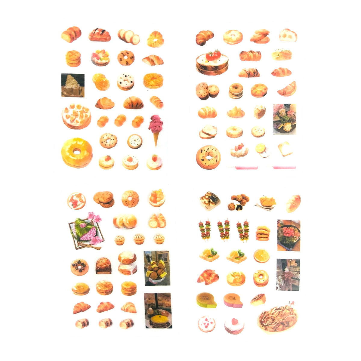 Sticker de serie de comida kawaii