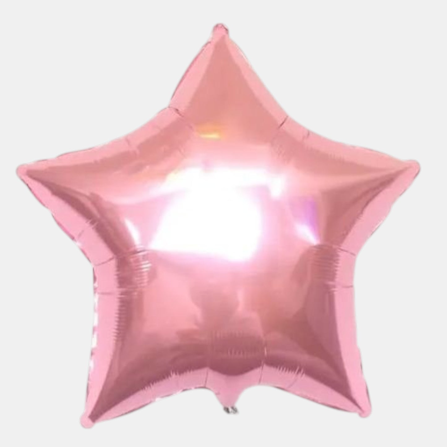 Globo metálico con forma de estrella variedad de colores