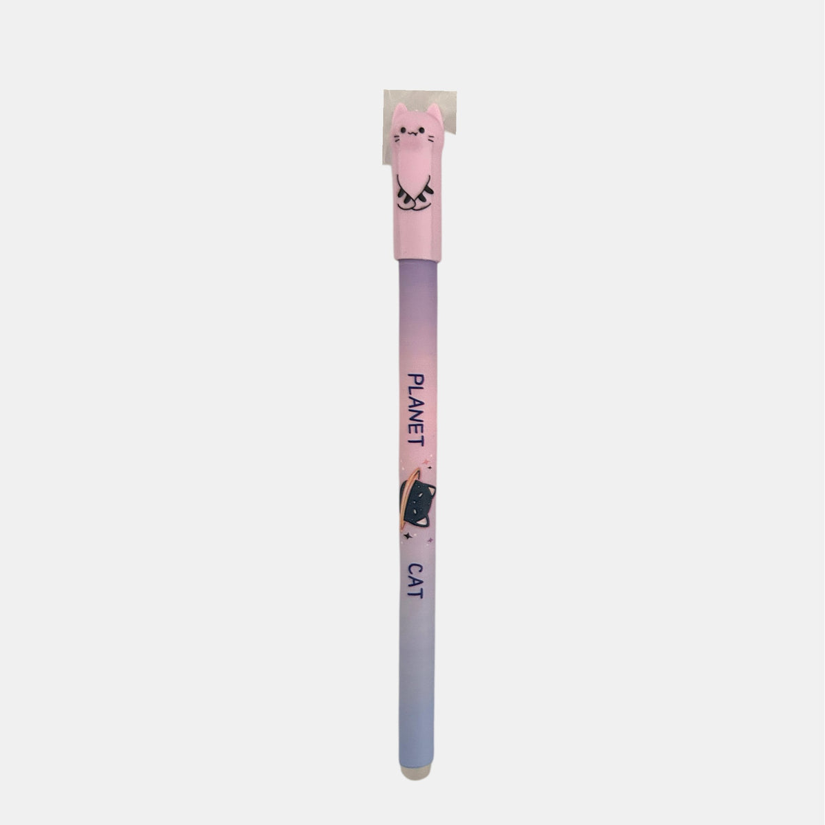 Lapicero tinta azul borrable Gatito
