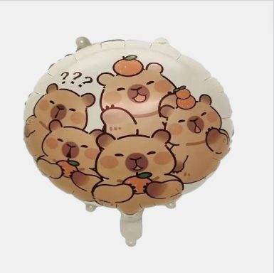 Globo redondos metálicos variedad de temáticas