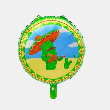 Globo redondos metálicos variedad de temáticas
