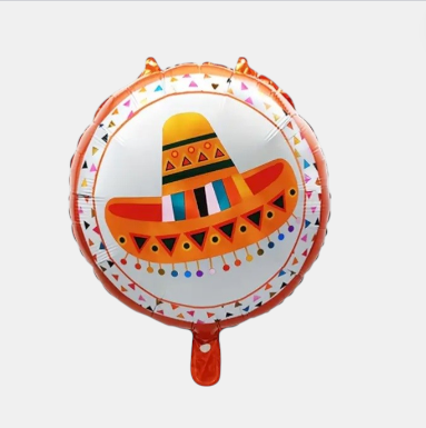 Globo redondos metálicos variedad de temáticas