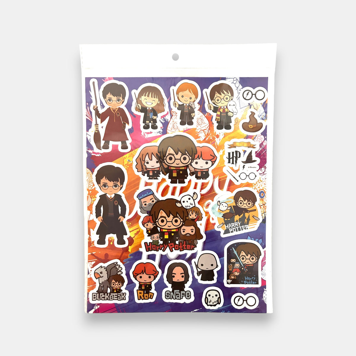 Lámina de Stickers Harry Potter
