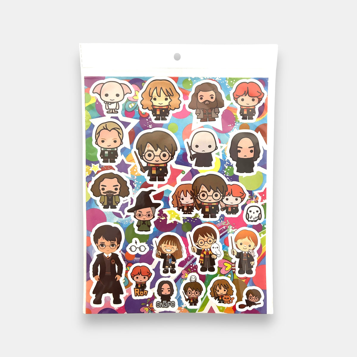 Lámina de Stickers Harry Potter