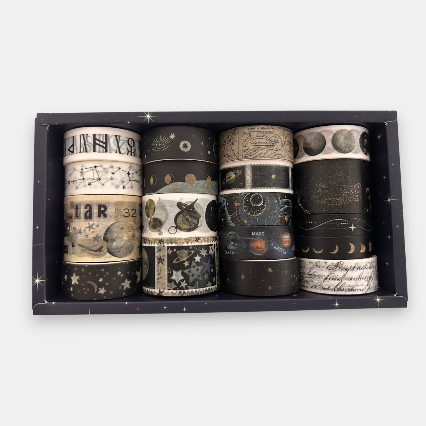 Caja Washi Tapes cintas decorativas Eternal Universe